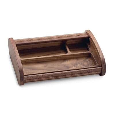 Stiftablage Nussbaumholz