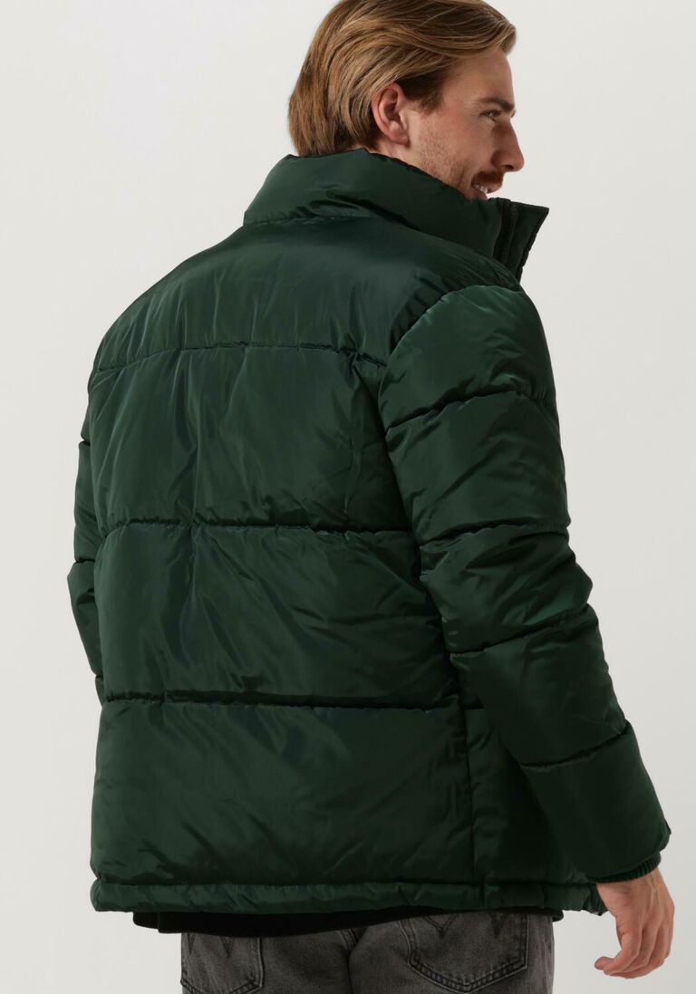 COLOURFUL REBEL donkergroene colourful rebel gewatteerde jas finch puffer jacket