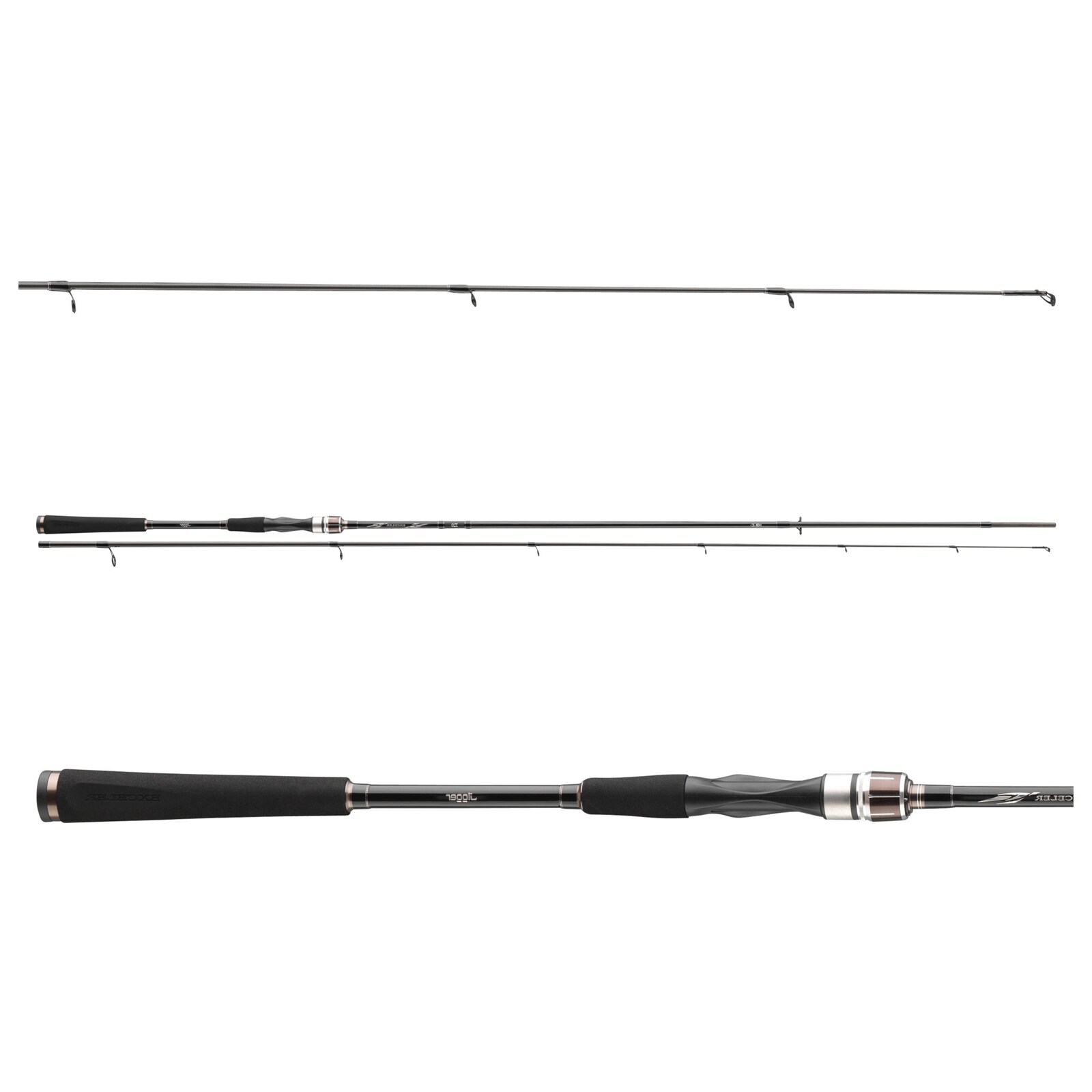 Daiwa Exceler Jigger 3.05m 3-18g Gummifisch-Spinnrute