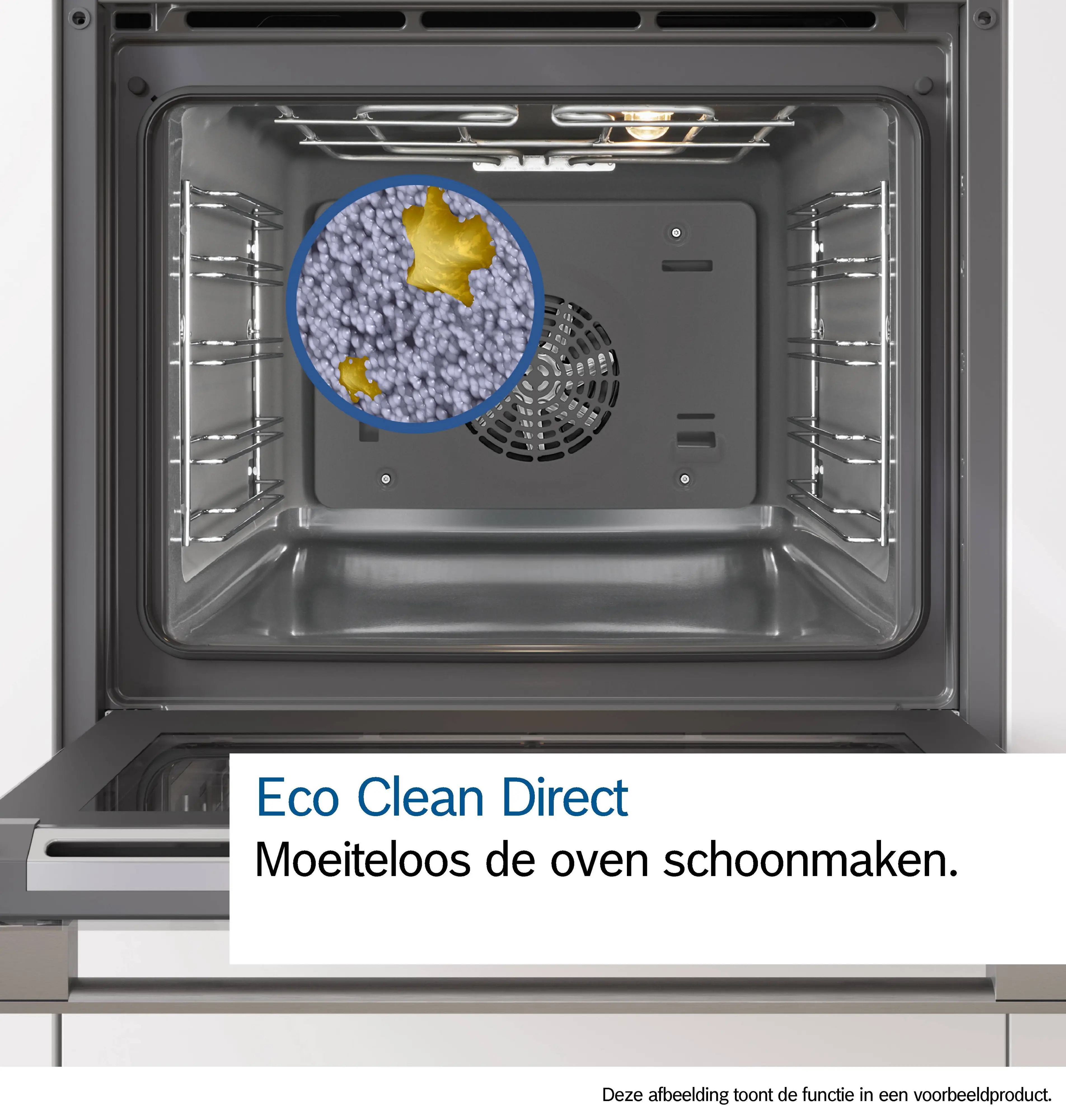 Serie 4 Bakoven 60 x 60 cm Zwart