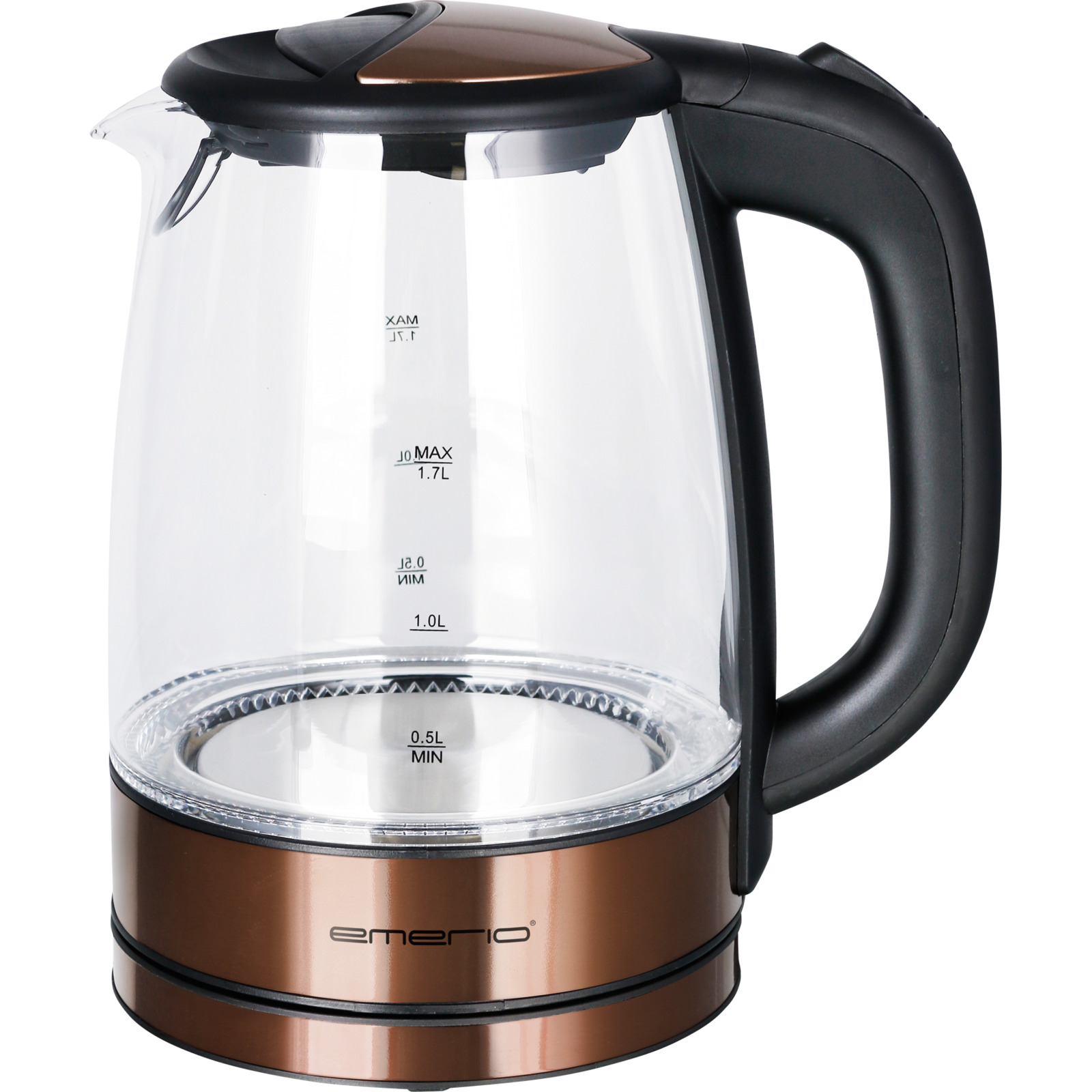 EMERIO Wasserkocher bronze 1.7 lt