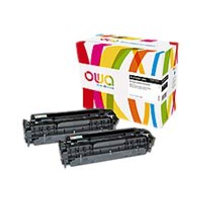 Cartouche laser compatible HP 304A - pack de 2 - noir - Owa K35132OW