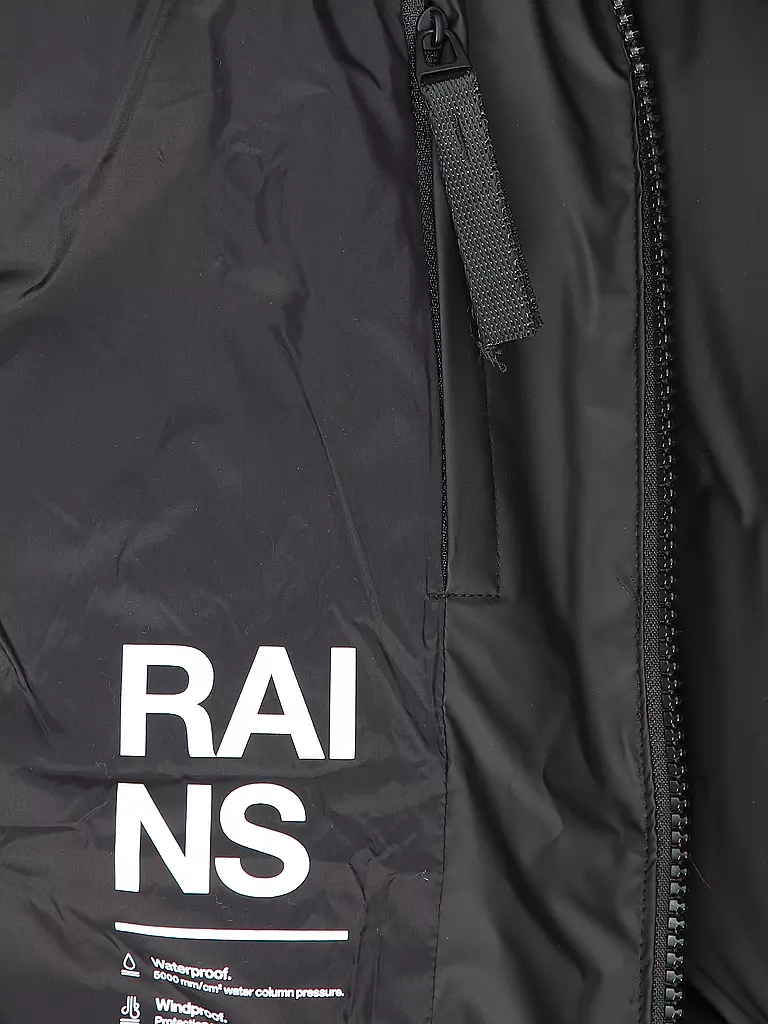 RAINS Steppmantel ALTA schwarz