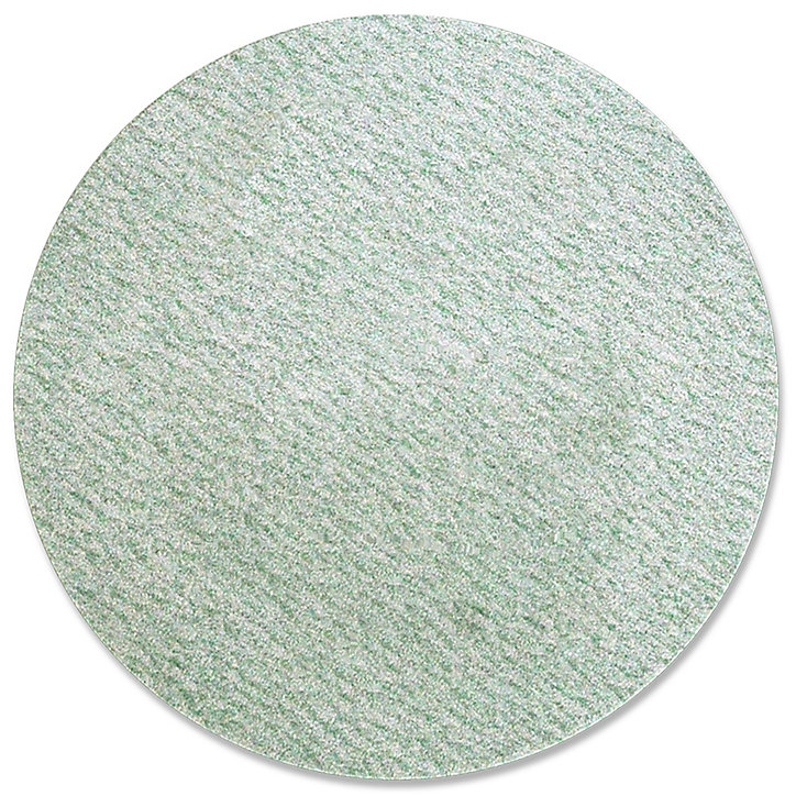 Papier abrasif corindon ø180 mm grain 180 anti-encrassement non perforé, lot de 5