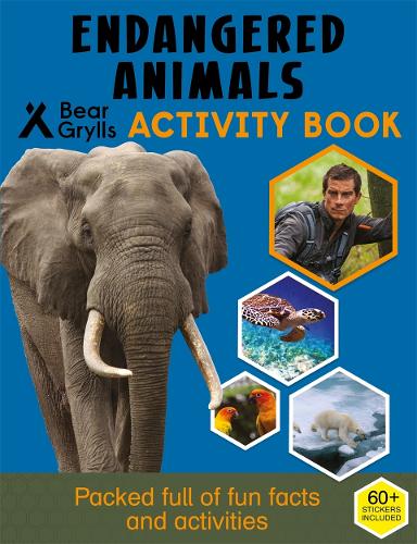 Bear Grylls Sticker Activity: Endangered Animals (Paperback)