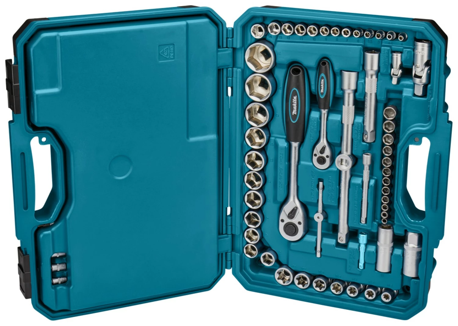 Makita E-10883 Gereedschapset in koffer - 221-delig