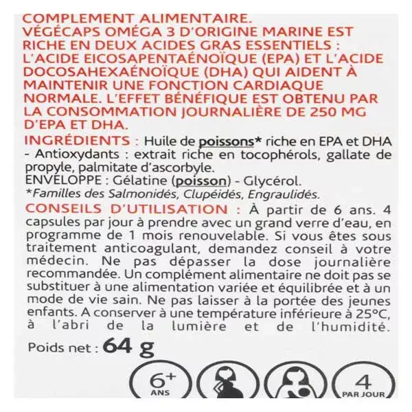Naturland Oméga 3 90 capsules