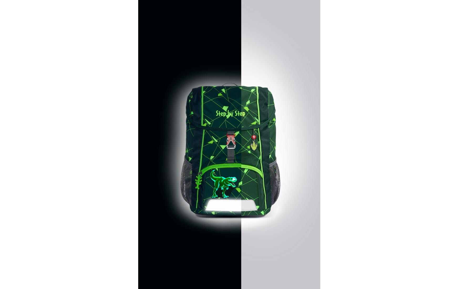 Rucksack Dino Night Tyro 13 lKID SHINE Rucksack-Set «Dino Night Tyro», 3-teilig