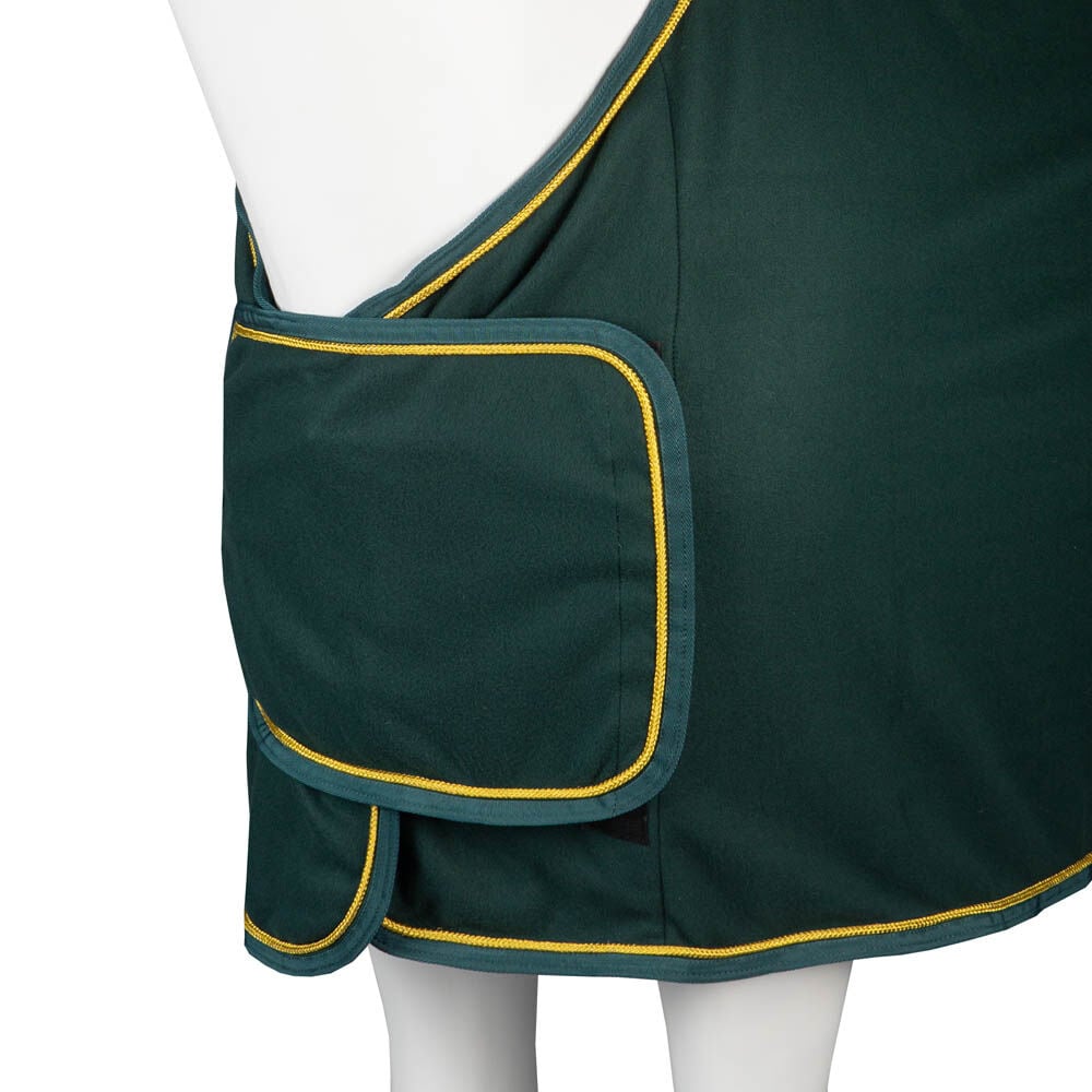 Horka Zweetdeken - met Ornament - Groen/Goud - 125/175