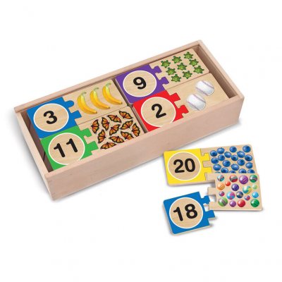Numbers Wooden Puzzle
