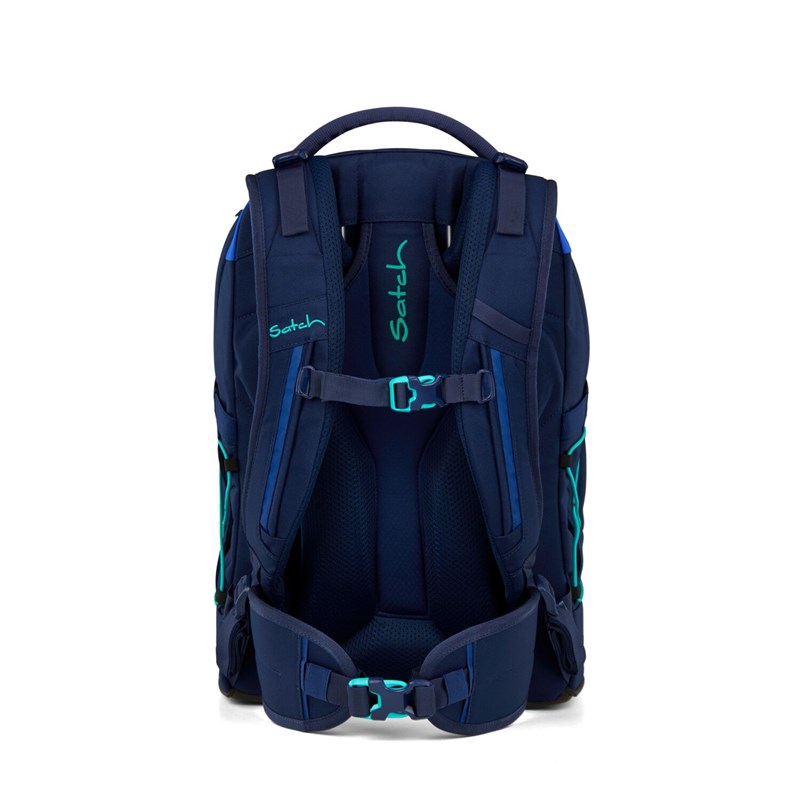 Satch<br>Skoletaske Pack Crossed Blue