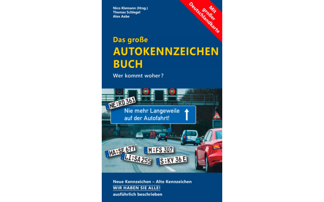 Das große Autokennzeichenbuch - Wer kommt woher? Ausgabe 2025 Sprache Deutsch