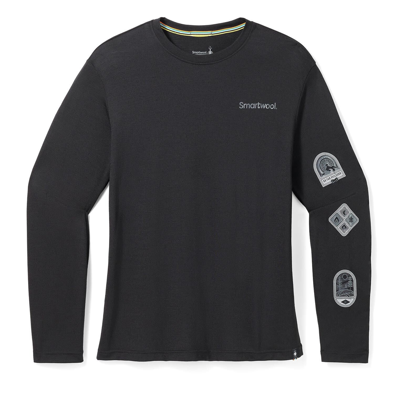Smartwool Mens Outdoor Patch Graphic L/S Tee