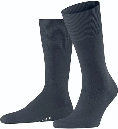 Falke Airport Sok Wol Blend 6688 Donkerblauw 14435-6688 kopen