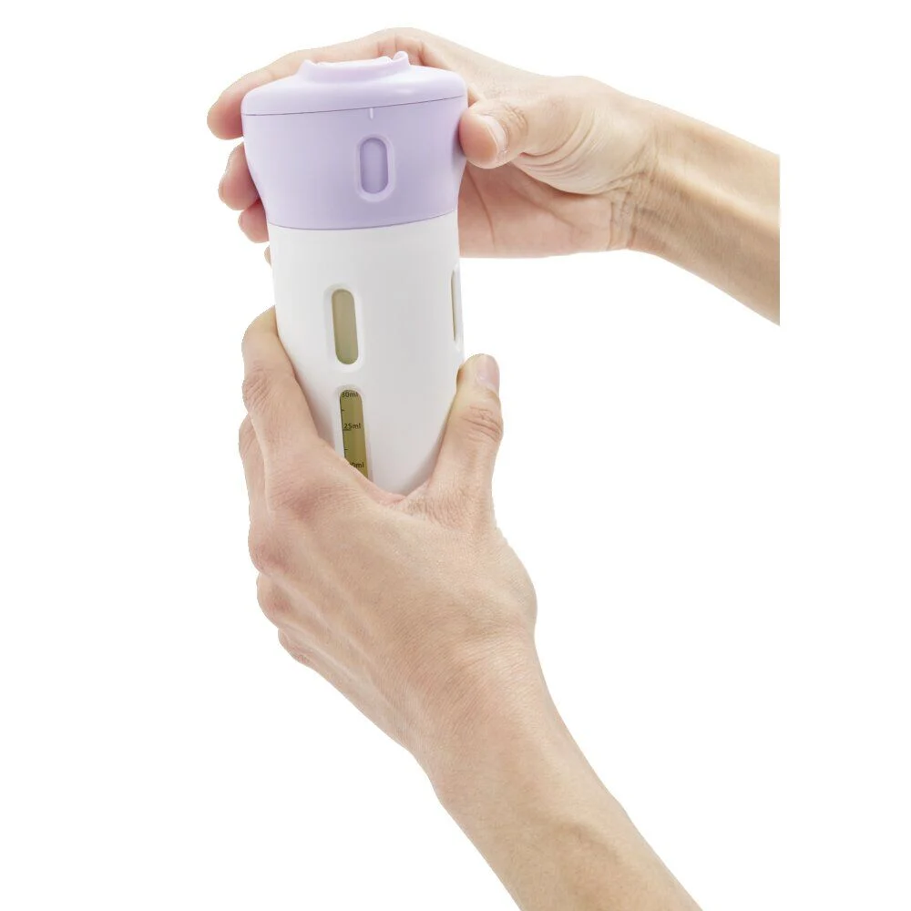 Distributeur de voyage 4-en-1 bouchon pivotant