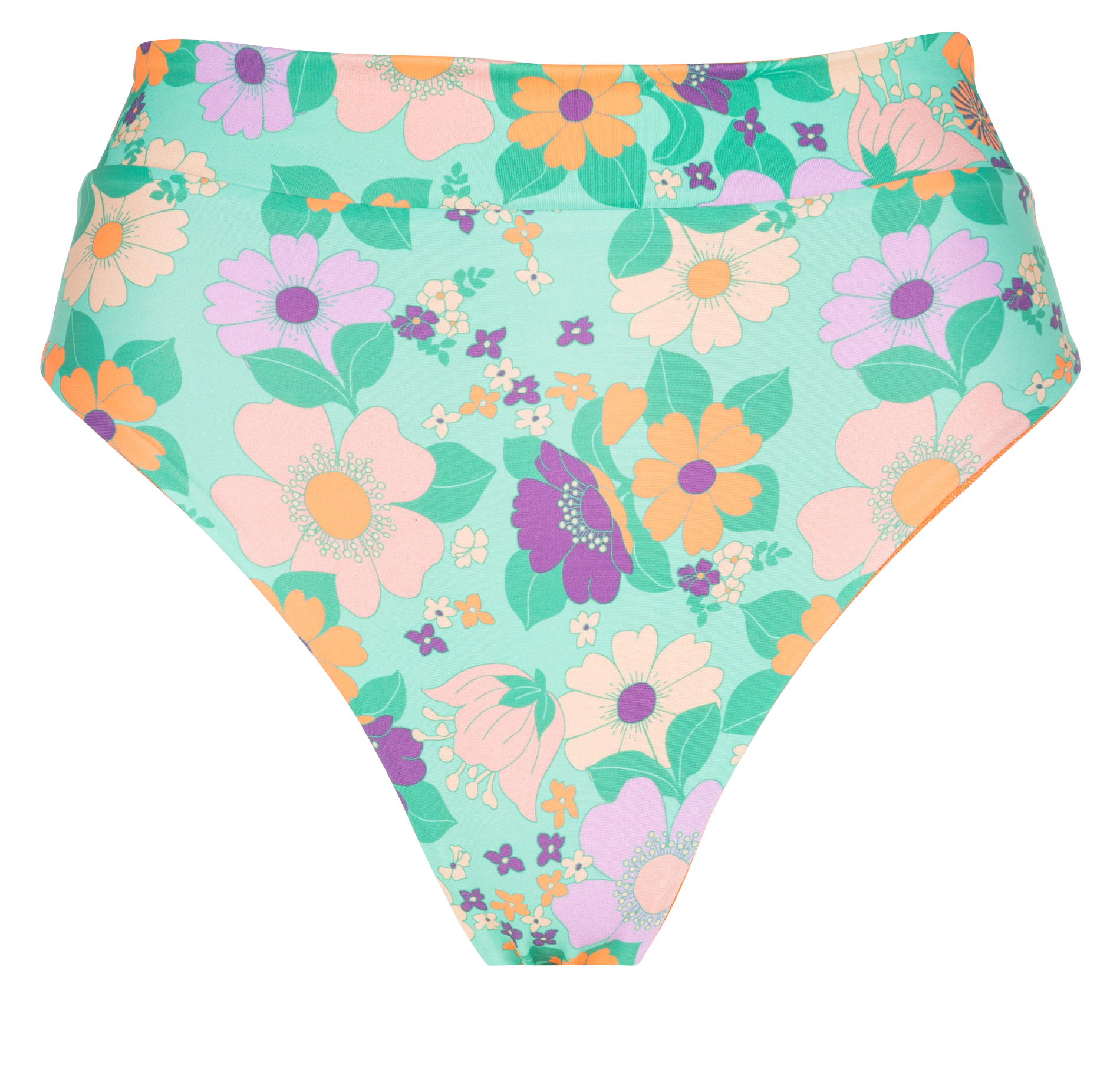 ALIA - Bas de maillot de bain réversible | Multicolore