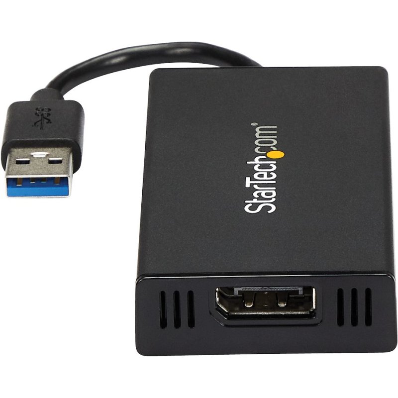 StarTech.com Adaptateur USB 3.0 vers DisplaPort - 4K 30Hz Ultra HD - Certifié DisplayLink - Convertisseur USB Type-A vers DP pour Moniteur - Vidéo Externe et Carte Graphique - Mac et Windows