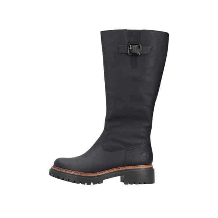 Rieker Lang Støvle Dame 72694-00