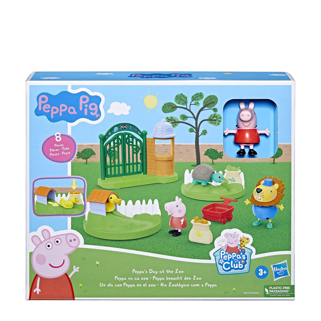 Peppa gaat naar de dierentuin