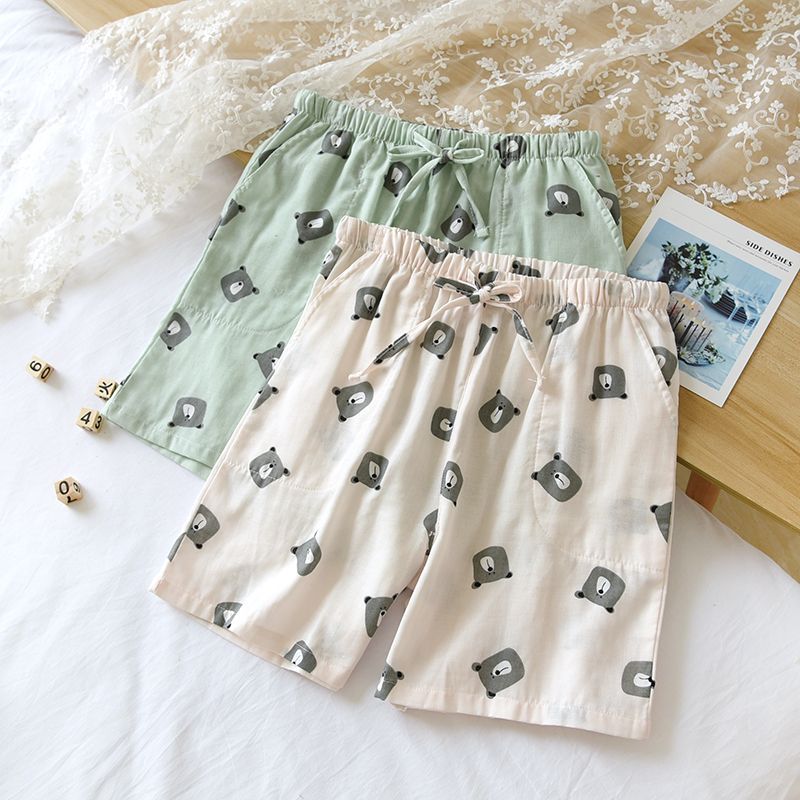 MelMount - Pyjamashorts met bijpassende print voor koppels