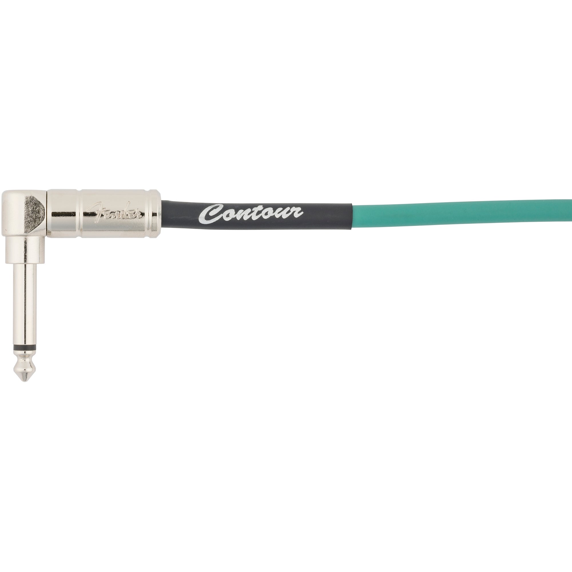 Fender Contour 30 ft Coiled Sherwood Green instrumentkabel 9 meter