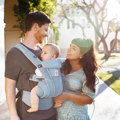 Ergobaby Omni Breeze Bæresele, Slate Blue