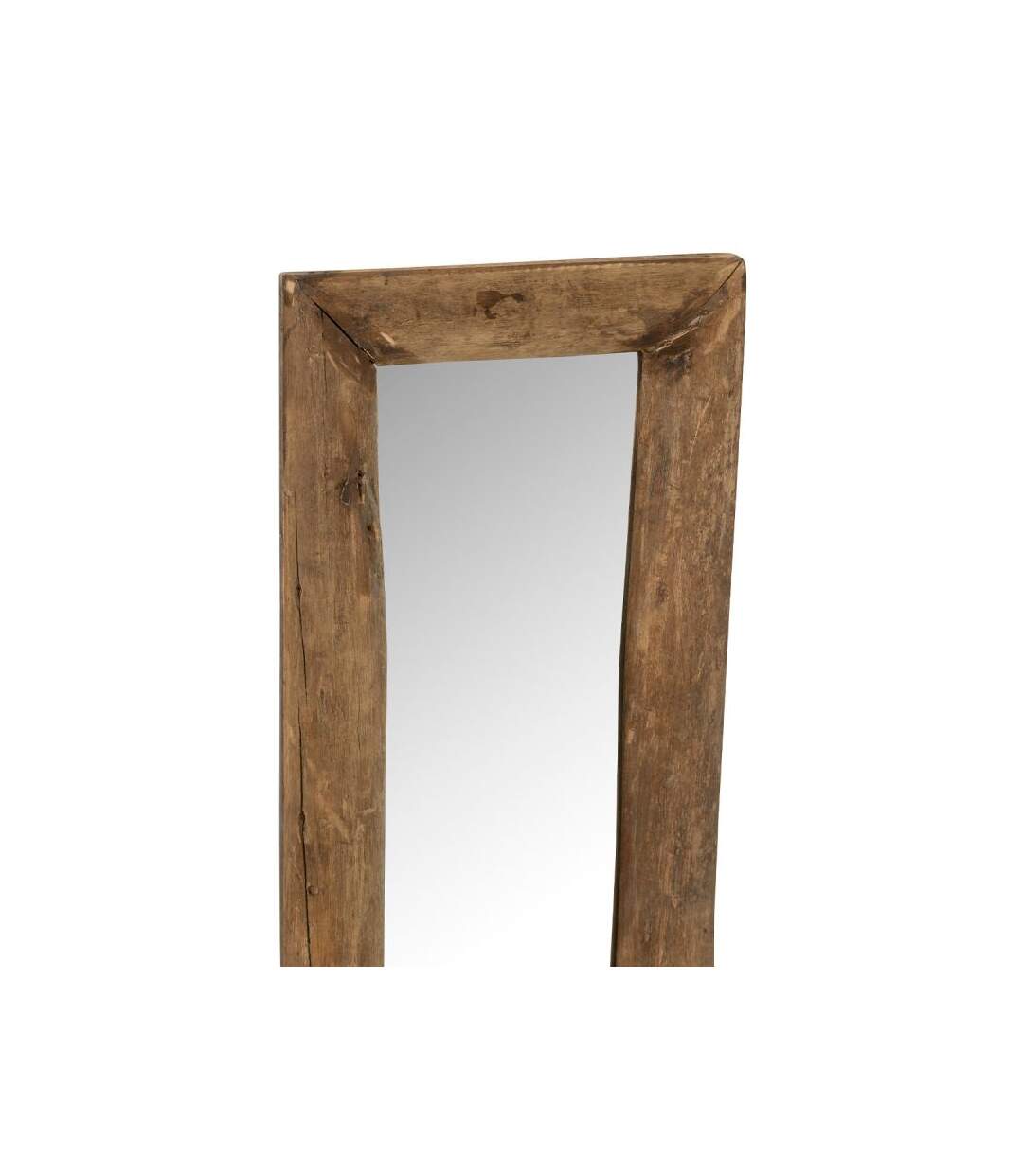 Paris Prix - Miroir à Poser Déco En Bois slim 120cm Marron