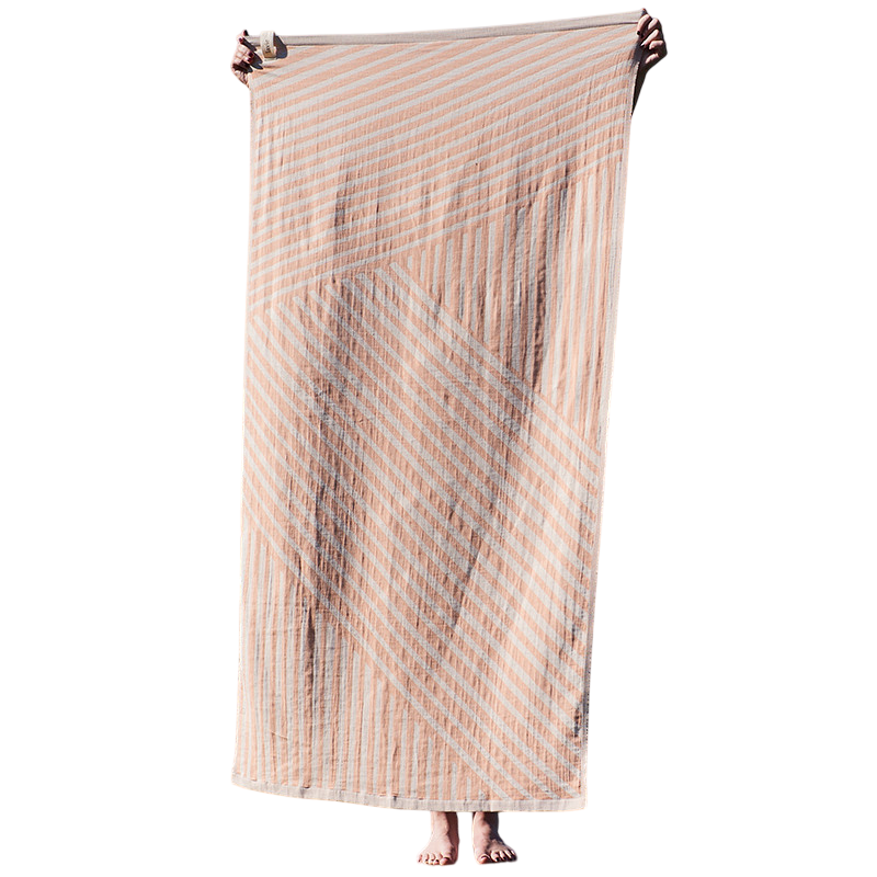 Ole Hamamtuch sweet potato/offwhite 90x170 cm
