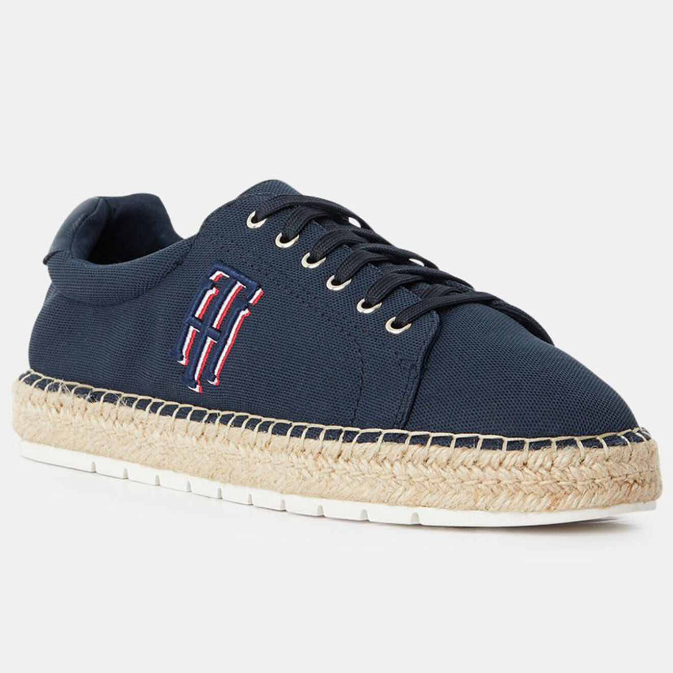Tommy Hilfiger Espadrilles Nautical Lace Up bleu marine