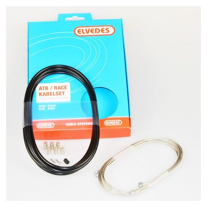 Kit Complet Freinage / Câbles et Gaines / Basic Elvedes Noir