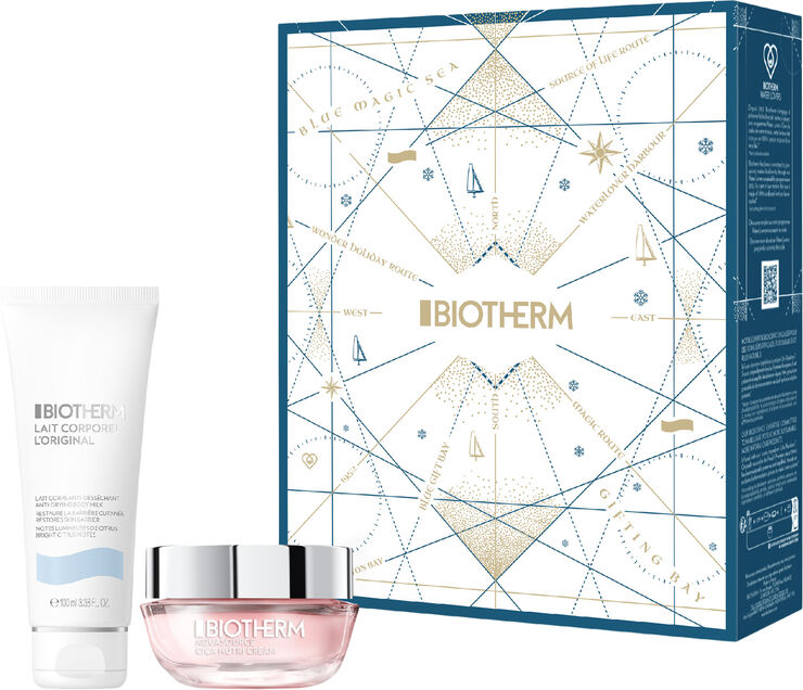 Biotherm Aquasource Cica Nutri Starter Kit Julegaveæske