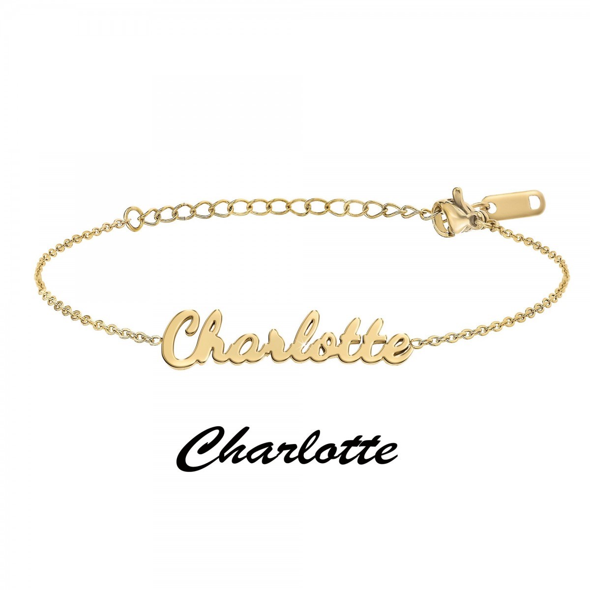 Charlotte - Bracelet prénom
