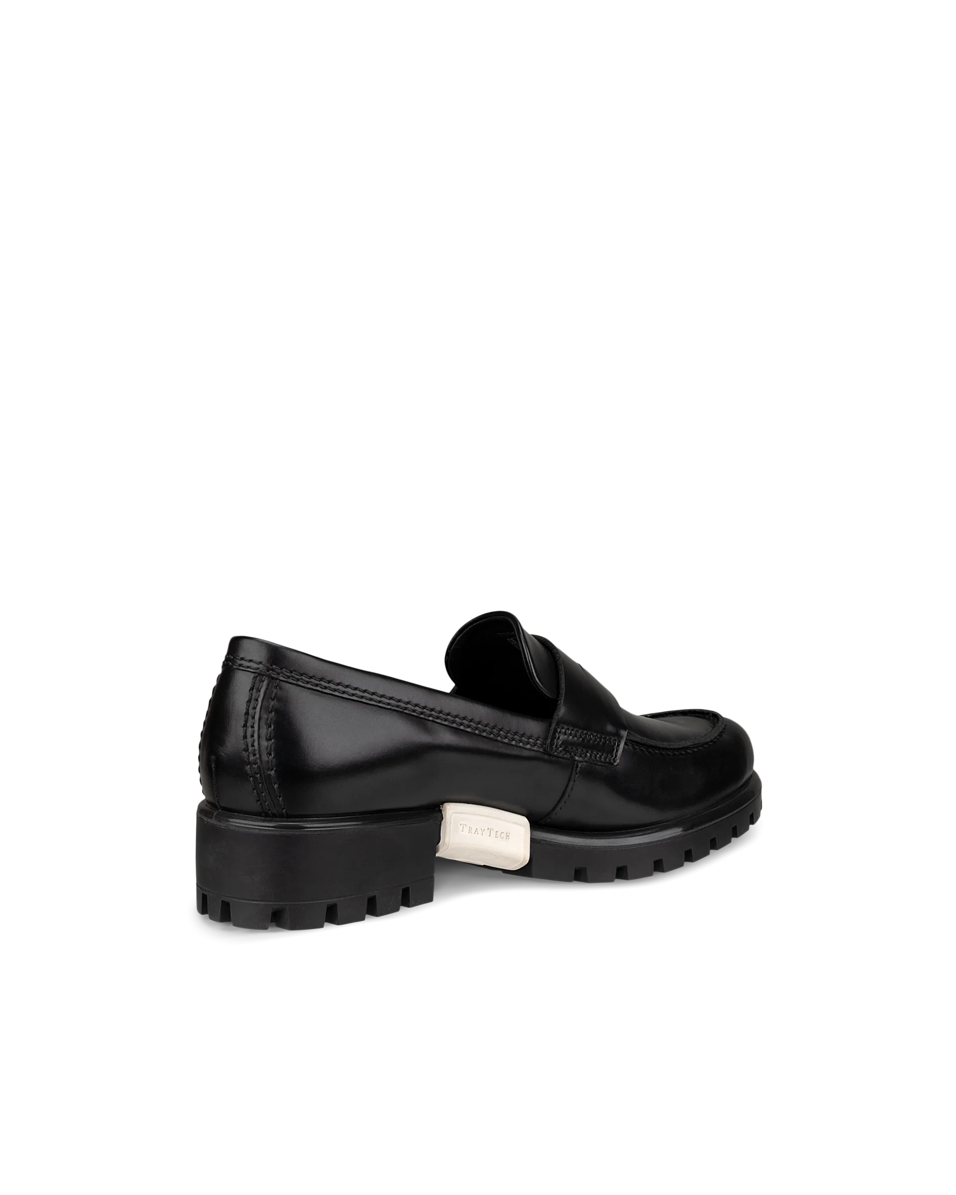 ECCO MODTRAY W Damen Lederloafer Schwarz