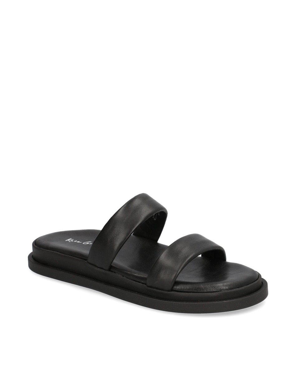 Glattleder Pantoffel