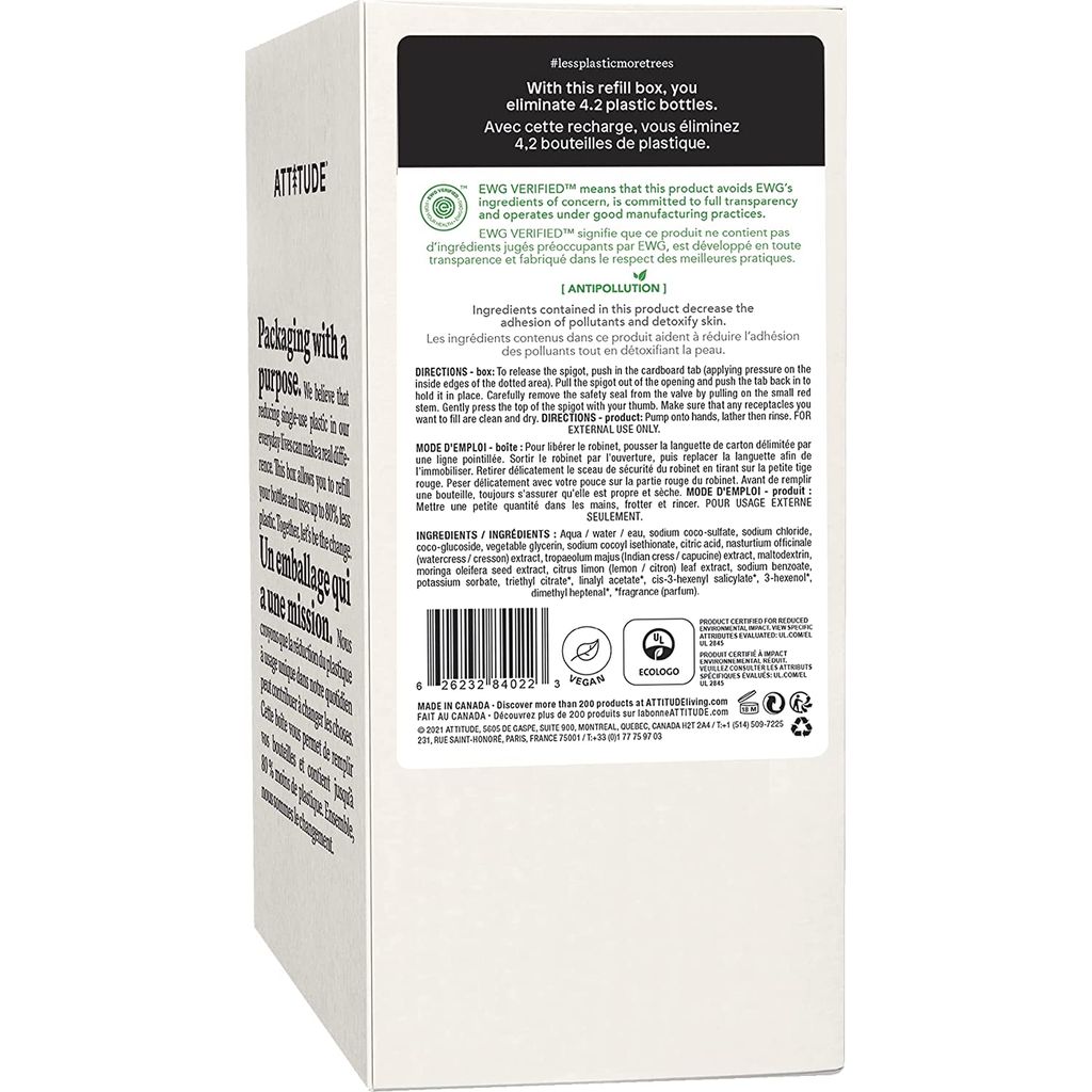 AttitudeAttitude   SuperLeaves Handseife Refill Zitronenblätter