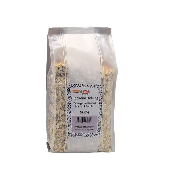 MORGA Flockenmischung<br>500 g, Beutel, Demeter