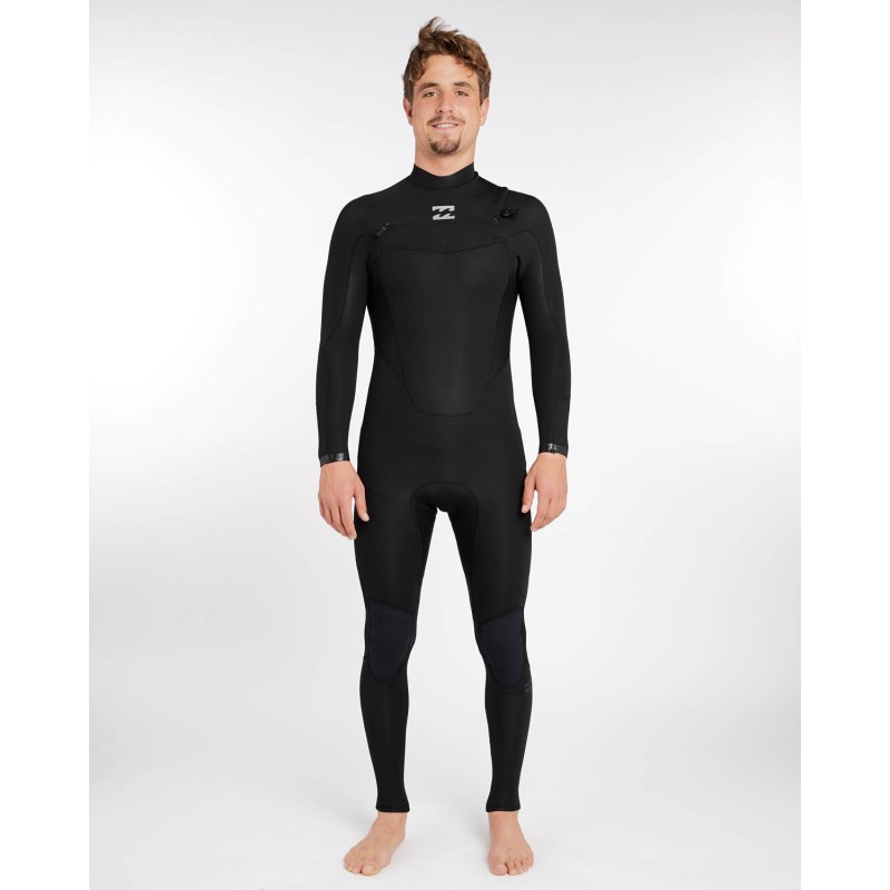 Combinaison Billabong Absolute 5/4mm FrontZip 2018 Black - The Corner Shop