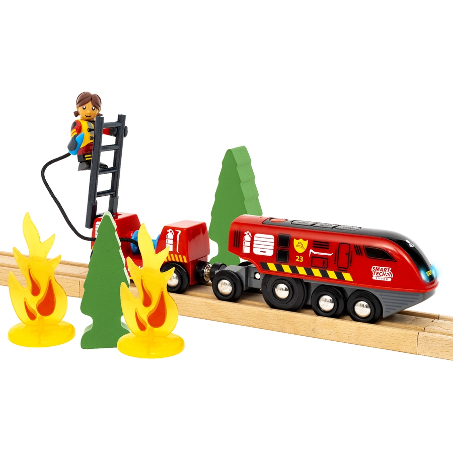 BRIO® Smart Tech Sound Feuerwehreinsatz-Rettungs-Set