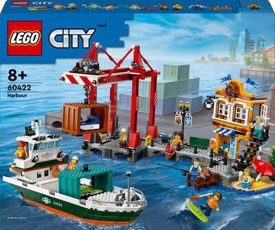 LEGO City 60422 Havneområde med lasteskip