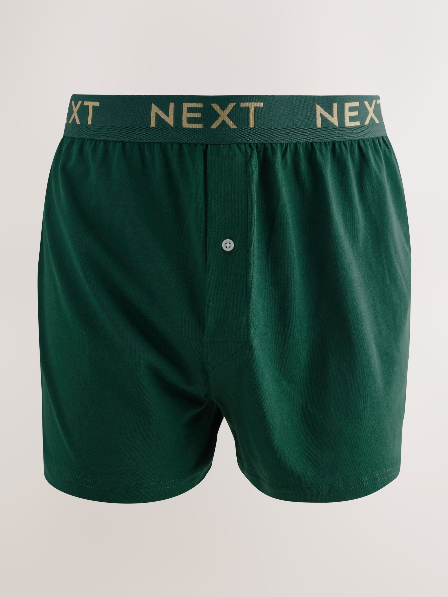Oranje/Groen/Rood - Verpakking van 5 - Ruimvallende Boxers