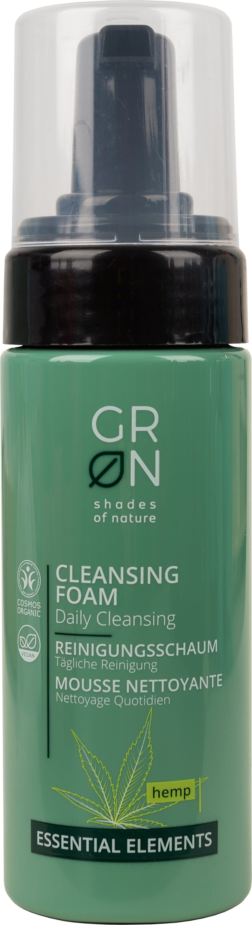GRN [GRÜN]   Cleansing Foam Hemp, 150 ml