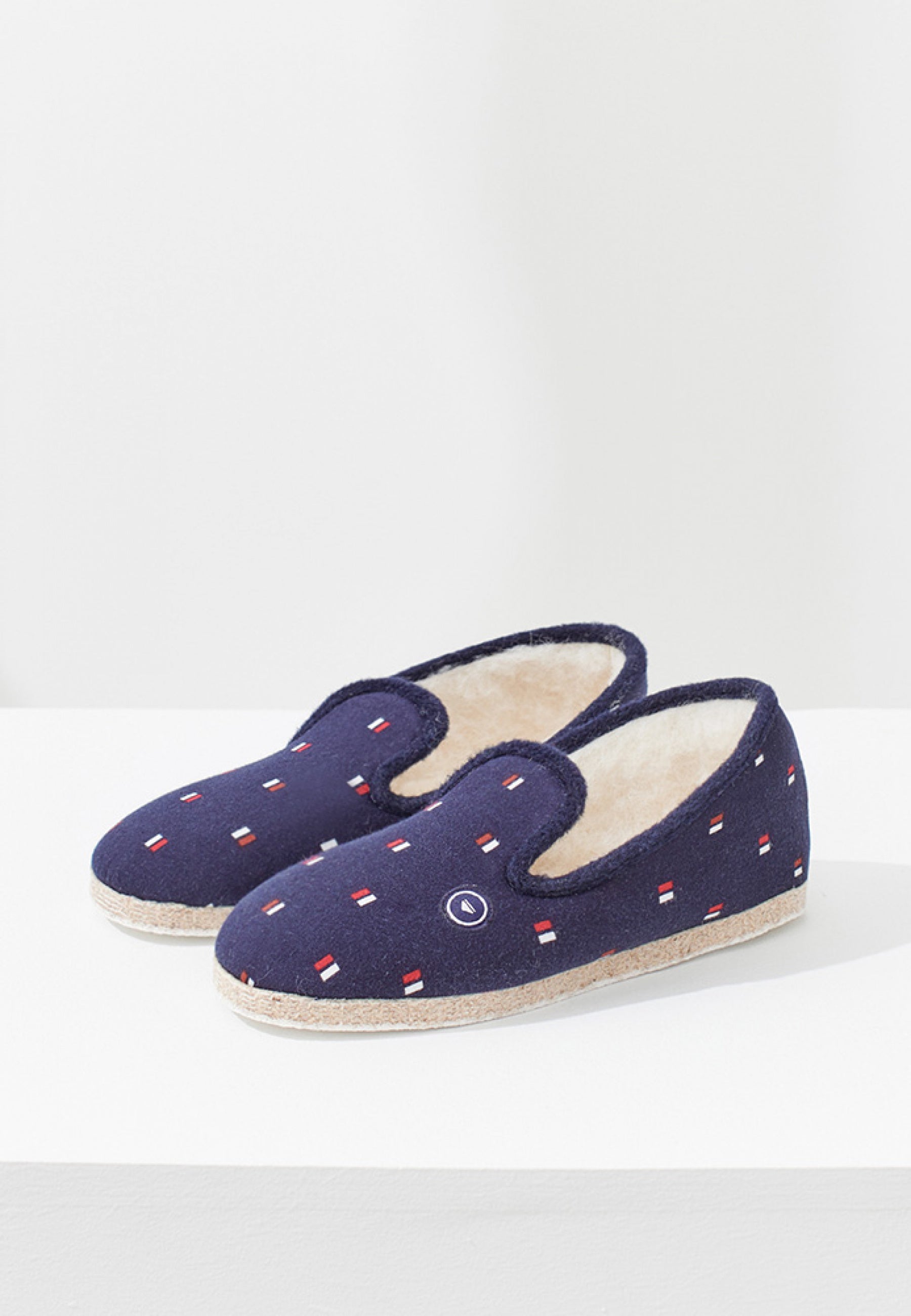 Chaussons d'intérieur en laine-Charentaises Exact