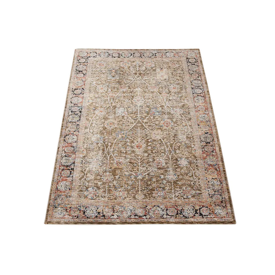 Dutch Lifestyle - Polyester - Vloerkleed - 160x230cm - Grijs