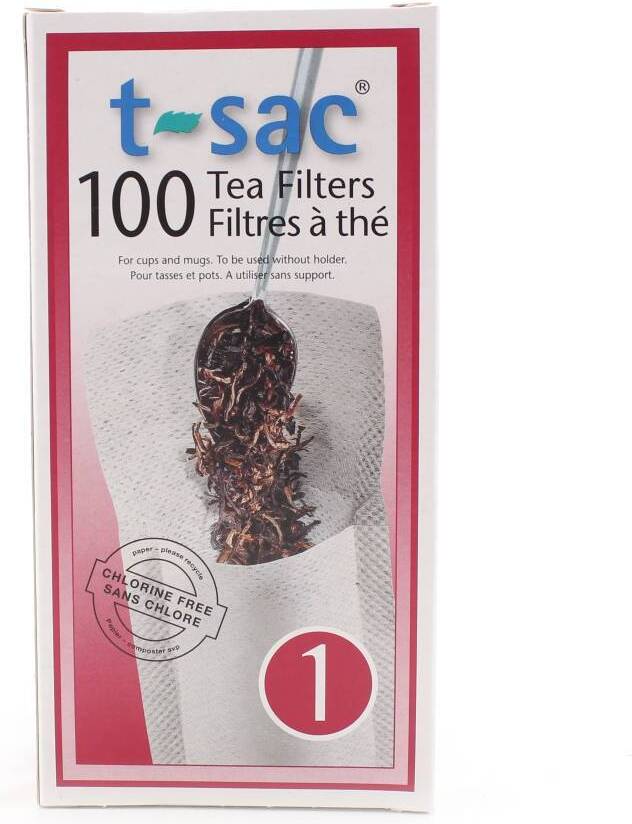 t-sac 1 theezakjes 100 stuks