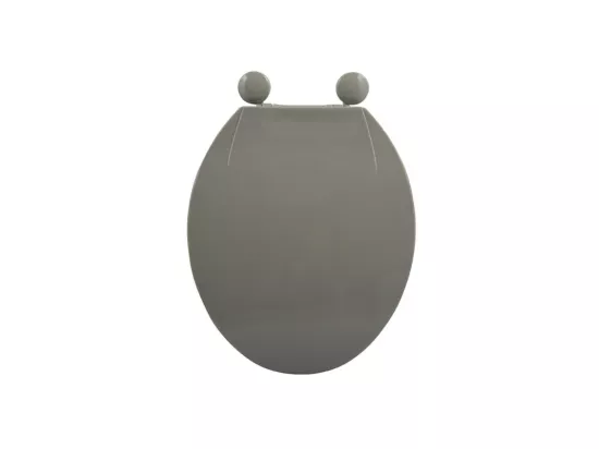 Abattant WC Taupe - Charnières PS MSV