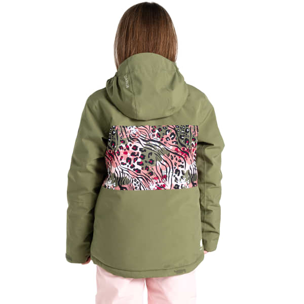 Veste de ski DARE 2B TRAVERSE II JKT OLIVINE GREEN/OLIVINE LEOPARD PRINT