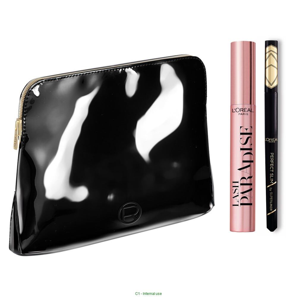 Trousse Femme Luxe - Mascara Lash Paradise   Eyeliner Perfect Noir