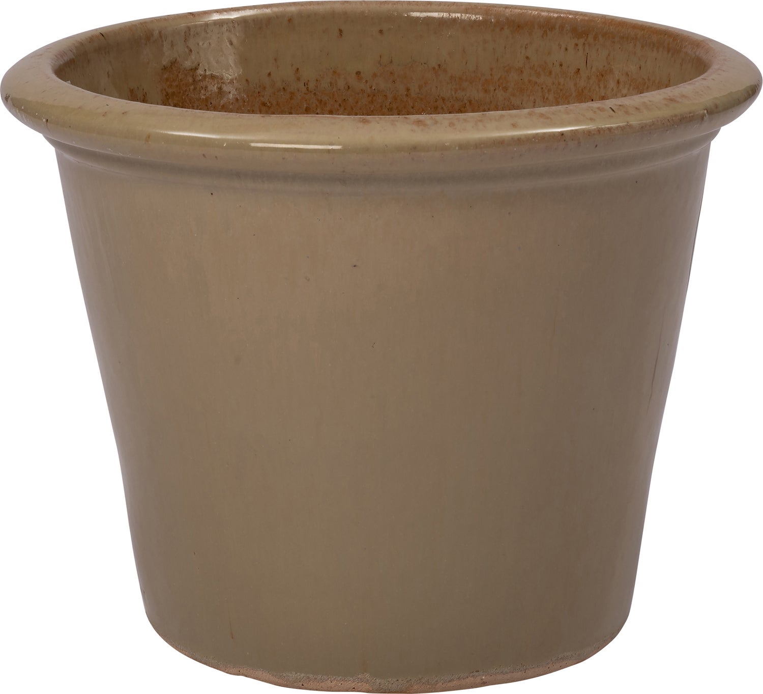 Intratuin bloempot Saxon crème D 35 H 27 cm