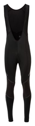 Cuissard Long à Bretelles Vaude Active Warm Noir/Silver