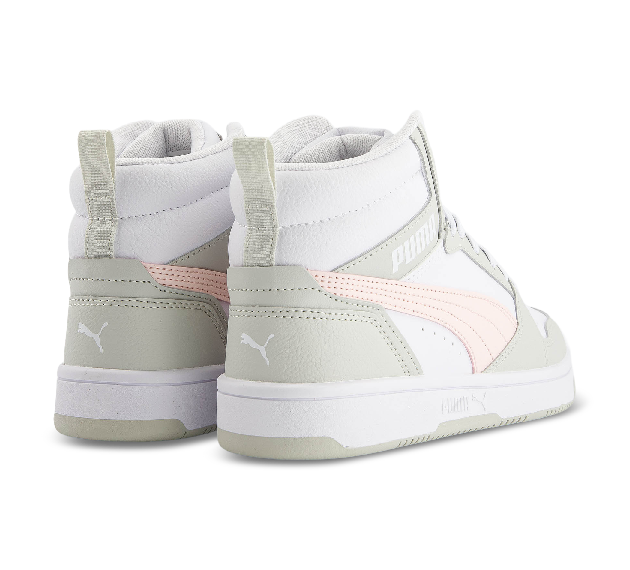 Puma Rebound V6 Mid Jr weiss